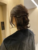 ブリス(VLISS) 伸ばしかけでも安心ゆるふわハーフアップ