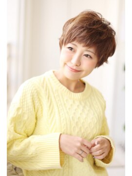 美容室リーフ 豊田店(LeaF) ゆるふわナチュラルショート
