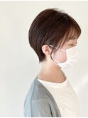コンパクトショート×シースルーバング