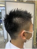 メンズベリーショート/スキンフェード/ツーブロック/30代/40代