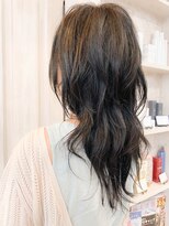 キャアリー(Caary)&nbsp;福山市美容院caary キャアリー人気　外ハネ　ネオウルフヘア