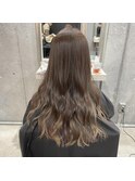 グラデーションのインナーカラー