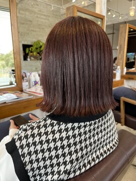 ラ メール ヘア デザイン(La mer HAIR DESIGN) ピンクブラウン