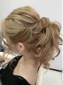【ヘアセット】ポニーテール