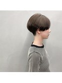 #刈り上げマッシュショート