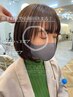 【2周年記念】カット+カラー+炭酸シャンプー　￥8500