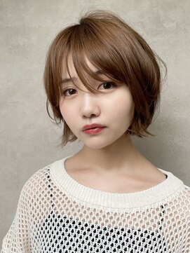 メゾンドイギー(MAISON de IGGY) ＃斜めバング＃シルキーベージュ＃#ふんわりマッシュショート
