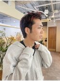 【COMOMO】スパイキーショート×レッドカラー