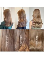 へアメイクワンプラス 四日市(HAIR MAKE ONEplus)&nbsp;小顔ショコラベージュヘルシースタイルふんわりカール