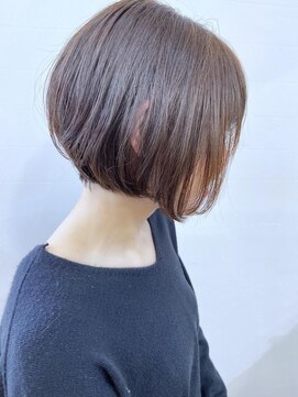 モリオフロムロンドン 松戸店(Morio from London) 【松戸/ムラマツ】大人可愛いベージュショートボブ秋冬