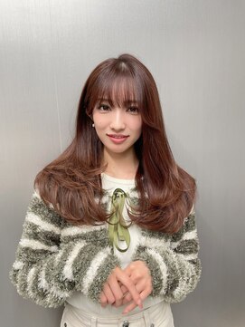 イキ 表参道(iki omotesando) ミディアムヘア/スラッシュ/グレージュカラー/デザインカラー