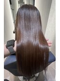 地毛風髪質改善シルクストレート