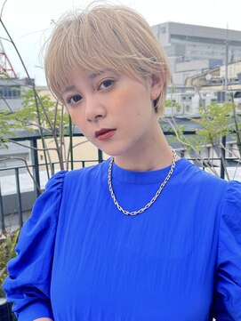 ジョルフ サロン オリジナル(JOLF salon original) 【JOLF 塩川祐輝男】ハイトーンマッシュショート2