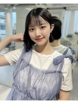 ユーフォリア 渋谷グランデ(Euphoria SHIBUYA GRANDE)&nbsp;ナチュラルストレートでさら艶韓国ボブ♪