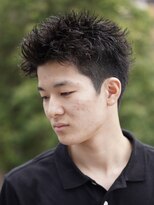 リット バイ フィフス 鹿児島中央駅店(Lit. by fifth)&nbsp;スパイキーショートツイストパーマツイストスパイラルパーマ30代