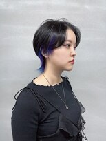 イロハ(IROHA)&nbsp;ハンサムウルフ×ブルー×パープル×インナーカラー