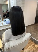 ダークアッシュ10代20代トーンダウン艶髪Aujuaトリートメント