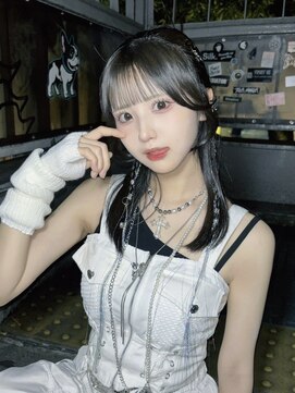 ドットハリス(.Hallis) 透明感カラー/オリーブカラー/ヘアセット/y2k/髪質改善