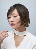 【miko】レイヤーカットで動きのあるショートボブ