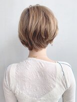 シオン(shion)&nbsp;似合わせカットマロンベージュフェザーショート_ba219962