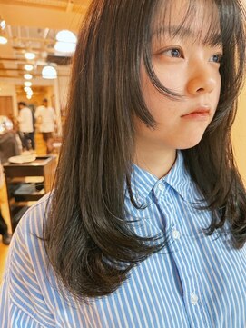 ロウバイレボ 柏(lou by revo) ミディアム/韓国風/レイヤーカット/顔回りカット/柏駅