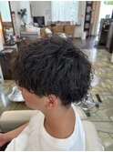 メンズ波巻きパーマ