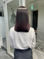 ウル 表参道(HOULe)&nbsp;艶髪ベージュ髪質改善ボブ顔まわりレイヤー20代30代40代[表参道]