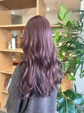 ソワンドゥブレス 瓜破店(soin de brace) ピンクブラウン