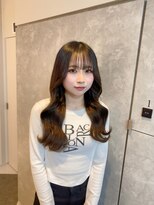 ガルボヘアー 心斎橋店(garbohair)&nbsp;ナチュラルロング×写真映え重視