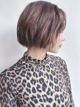 ラウンジ モリオ イケブクロ(Lounge MORIO Ikebukuro) *くせ毛風顎ラインボブ外国人風ミニボブ耳かけボブ大人ボブディ