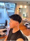 王道◎ツイスパ×スキンフェード！20代30代向けアップバンク