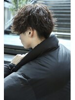 リップス 梅田ロフト(LIPPS) 【波巻パーマ】前下がりマッシュ