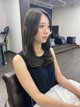 ヘアーサロン アウラ(hair salon aura) 【aura】韓国ヘア/レイヤースタイル/顔まわりカット