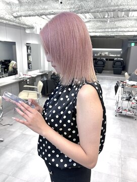 ロテ 名古屋 名駅店(Lote.) ミディアムヘア/デザインカラー/フェイスフレーミング/名古屋