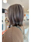 《リップソウル》ミディアムボブ*アンブレラカラー