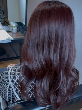 ティア ヘアデザイン(Theia hair design) ピンクバイオレットカラー