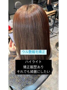 エノア 東京(ENORE) ストレートスタイル/艶髪/髪質改善/縮毛矯正/20代30代40代50代