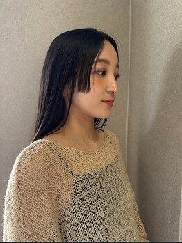 手ぐしで簡単にまとまる。再現性にこだわったカットで毎日サロン帰りのような仕上がりに