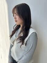 ロックス バイ マグ 松本(rocks BY MAG)&nbsp;20代30代◎モーブブラウン×くびれミディで色っぽく