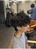 波巻きシャドウパーマ