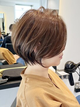 バンプ ギンザ(BUMP GINZA) 30代40代50代ショートボブレイヤー銀座ひし形大人かっこいいE