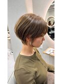 20代/30代/40代/50代/くびれショート/透明感カラー