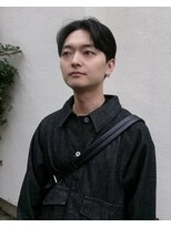 ヒントステーション フォーメンズ(HINTSTATION for Men's) 〈浅草 半個室〉 センターパート/ナチュラル