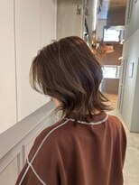 ラム(L'am)&nbsp;ミディアムレイヤー/カット/ダークブラウン/高松
