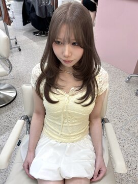 ペレ アネックス 大阪梅田茶屋町店(PELE ANNEX) 着物ヘア/大人ガーリー/ダークアッシュ/似合わせカット/梅田