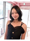 韓国ヘア/透明感カラー/表参道レイヤー/レイヤー/ヨシンモリ