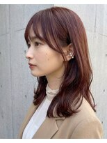 ハピネスフィール 宇治店(Happiness FEEL) 20代30代顔まわり可愛いミディアムスタイル