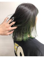 アライブ ハラジュク(ALIVE harajuku)&nbsp;【ALIVE ryota】インナー×ライムグリーン ロブ