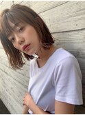 透けグレージュ