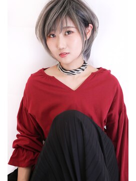 ヘアデザイン シャンボール(HAIR DESIGN chambord) 首元すっきりショートボブ！